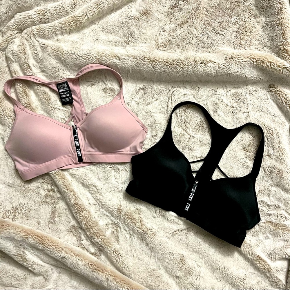 2 VS PINK Sports Bras